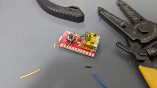 ハードウェア作成の様子